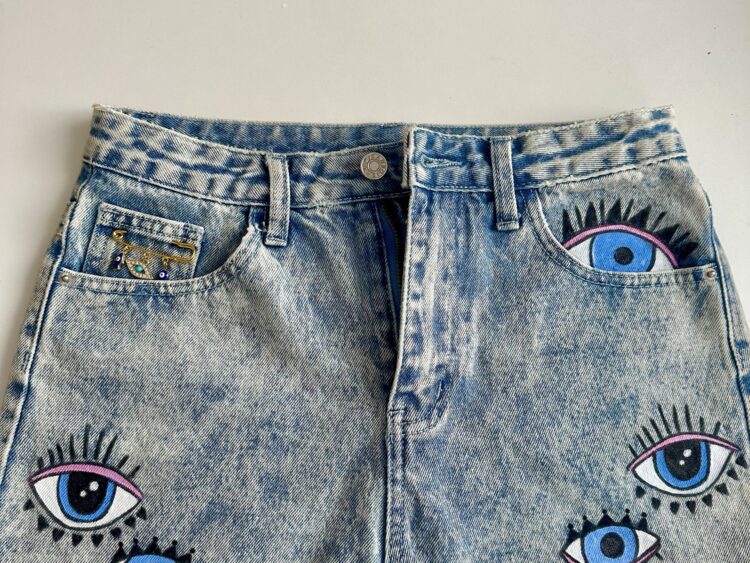 🧿Evil Eye Denim Short🧿